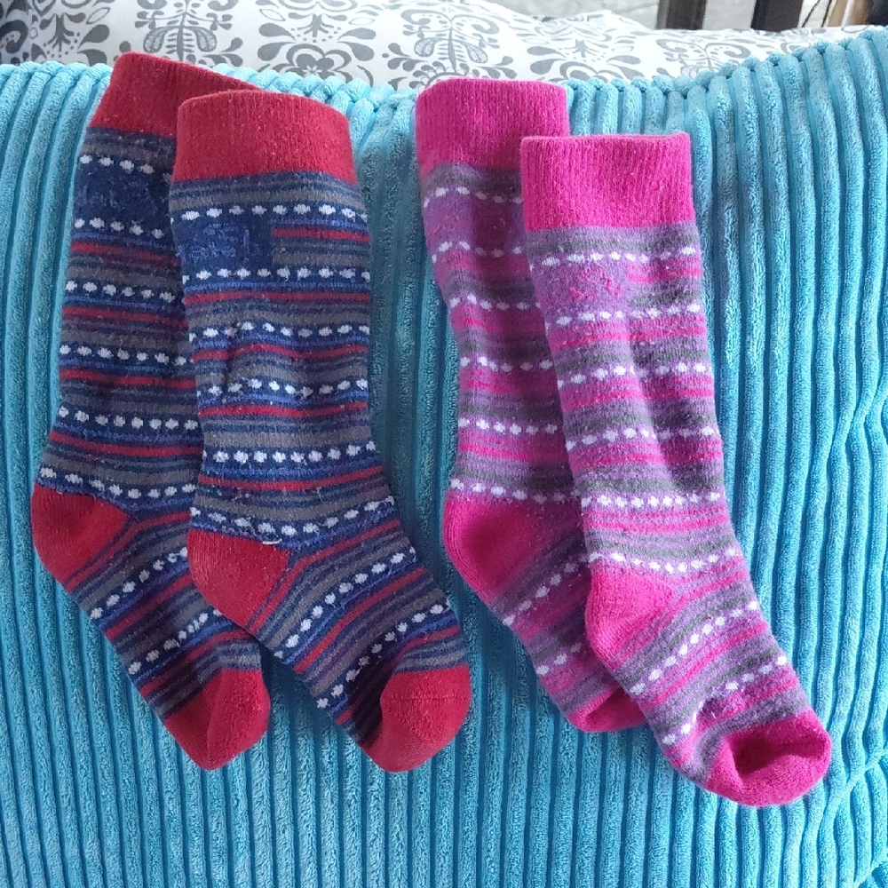 Vibrant Striped Kids' Socks Set